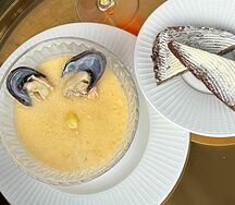 Люкс уха на сливках