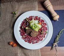 Карпаччо из оленины