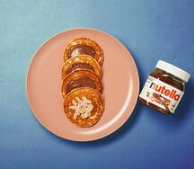 Панкейки с нутеллой