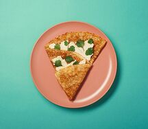 Блин Кинза и адыгейский сыр