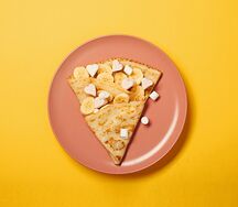 Блин с бананом и маршмеллоу