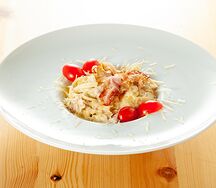 Паста Курица и грибы