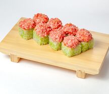 Запечённый ролл Канияки