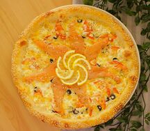 Пицца Лосось