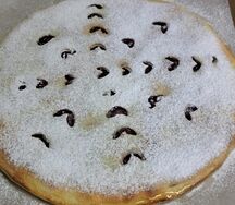 Осетинский пирог с вишней