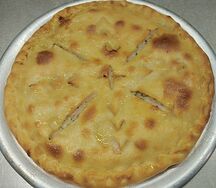 Осетинский пирог с мясом свинины