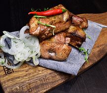 Шашлык из cвинoй корейки