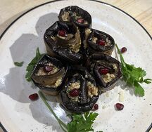 Баклажан с орехами