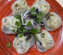 Манты с картошкой