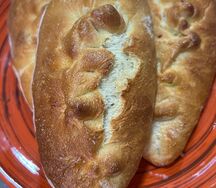 Пирожки с луком и яйцом