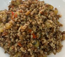 Гречка с овощами