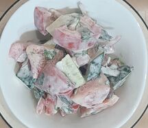 Салат Деревенский со сметаной