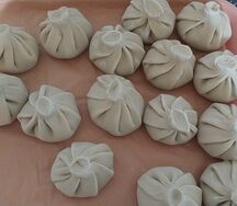 Хинкали ручной лепки с говядиной