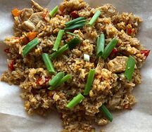 Фрайд райс с курицей