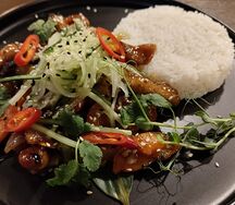 Свинина по-китайски в Кисло-сладком соусе