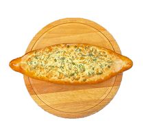 Хачапури с сыром и зеленью