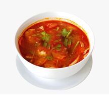 Суп Том ям с курицей