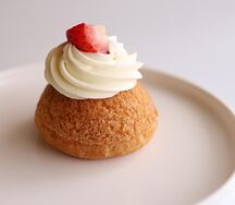 Шу Крем-чиз и малина