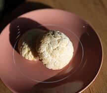 Лимонное печенье