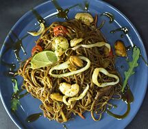 Соба Морской микс