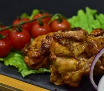 Шашлык из куриного карбонада
