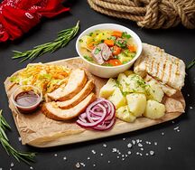 Ланч с куриной грудкой