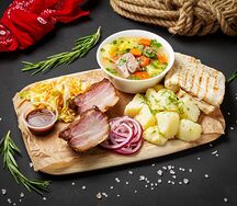 Ланч Свинина на ребре