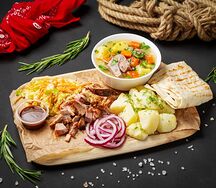 Ланч Pulled Pork