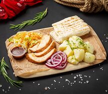 Обед с куриной грудкой от BoykoBBQ