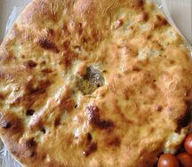 Пирог осетинский с говядиной