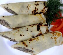 Блинчики с говядиной