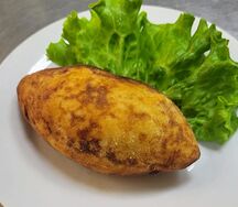 Зразы картофельные с грибами