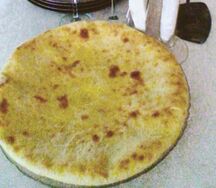 Пирог осетинский с сыром моцарелла