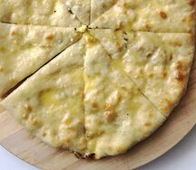 Пирог Осетинский с картофелем и грибами большой