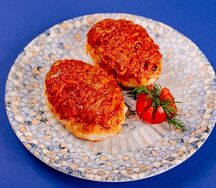 Котлеты рыбные с овощами