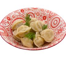 Пельмени домашние отварные