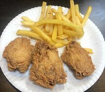 Крылья и фри