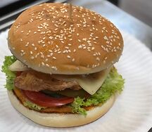 Бургер с курицей большой