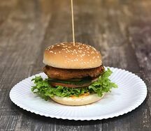 Бургер с курицей мини