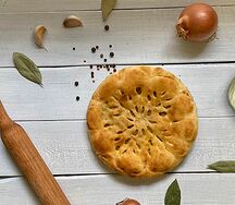 Осетинский пирог с капустой