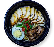 Рамен с курицей