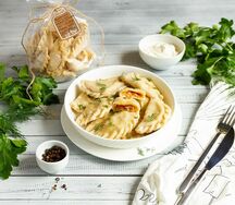 Вареники с капустой