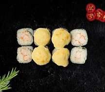 Классический запеченный с креветкой