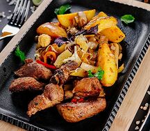 Сковородочка со свининой