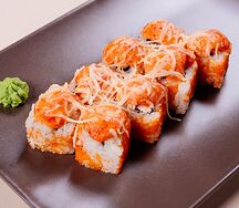 Запеченный ролл Киото