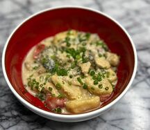 Ньокки с цыпленком