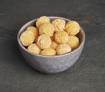 Картофельные шарики во вкусе сырный снег