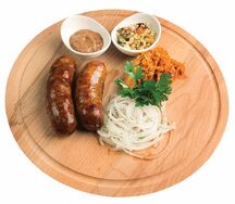 Колбаски Домашние с перцем