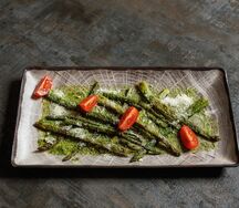 Спаржа на гриле