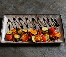 Овощи, обжаренные до золотистой корочки